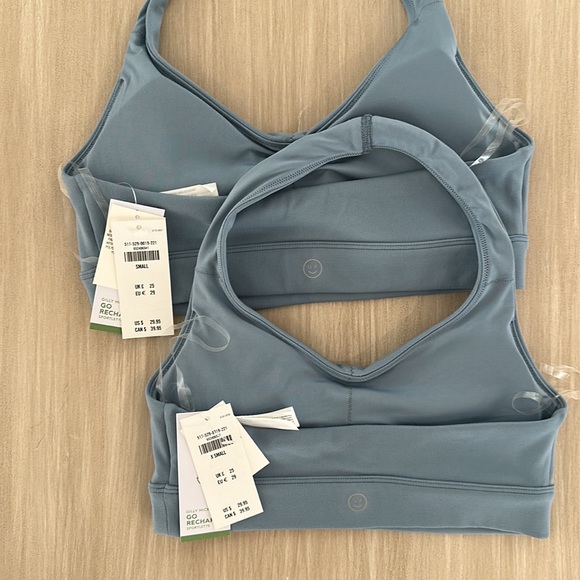 NWT Gilly Hicks Go Recharge Cinched Halter Sports Bra - Picture 7 of 7
